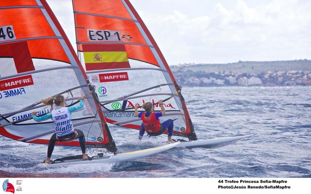 44 Trofeo Princesa Sofia Mapfre Medal Race, day 6 - RS:X Women  ITA  ITA-46  1  Flavia Tartaglini © Jesus Renedo / Sofia Mapfre http://www.sailingstock.com